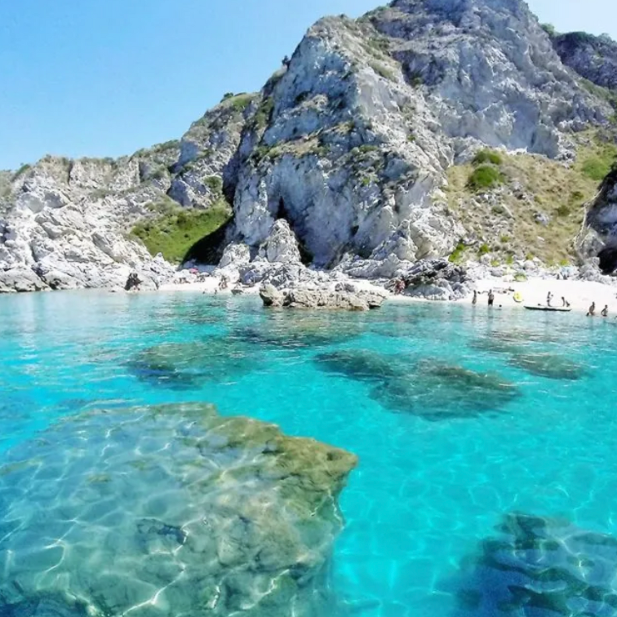 Tour in Barca da Tropea a Capo Vaticano: Sosta Bagno e Snorkeling