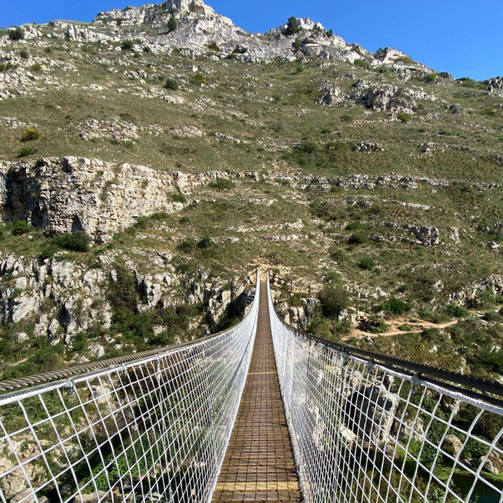 PONTE TIBETANO E PARCO DELLA MURGIA MATERANA