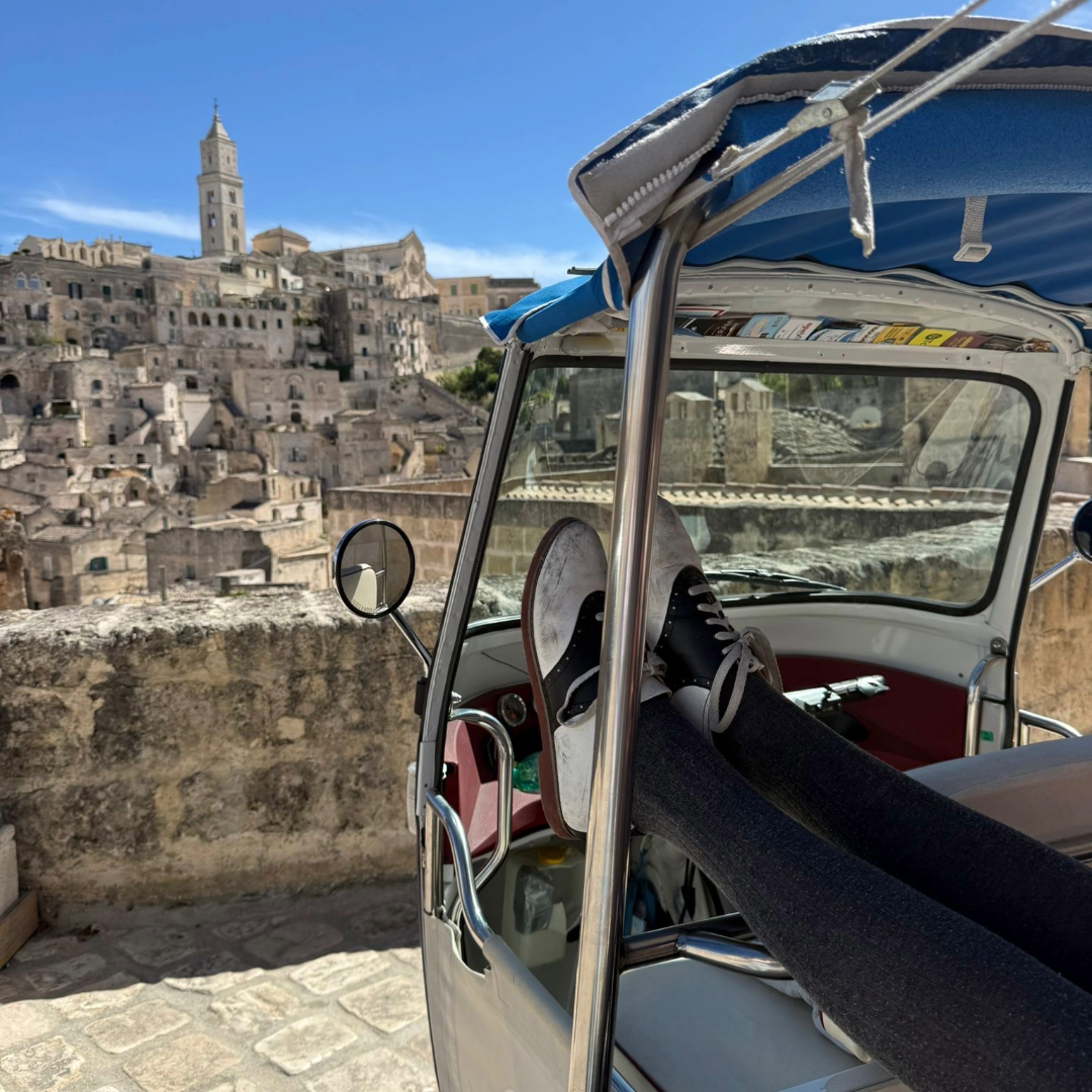 TOUR PANORAMICO DI MATERA IN APE CALESSINO